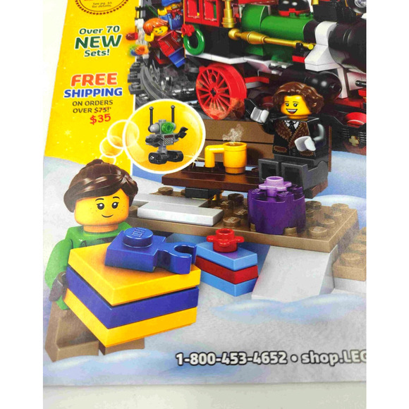 Lego Kids Holiday Creator Catalog Magazine Like New Features Trains - Picture 3 of 9